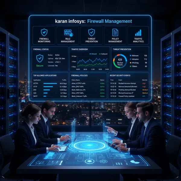 Enterprise cybersecurity systems — zero-trust, threat detection, and data protection